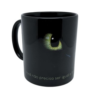 Caneca Preta Banguela | Como Treinar O Seu Dragão em Ateliê Sulink