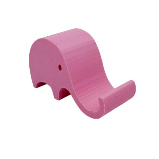 Suporte para Celular Elefante | Rosa em Ateliê Sulink