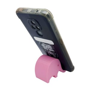 Suporte para Celular Elefante | Rosa em Ateliê Sulink