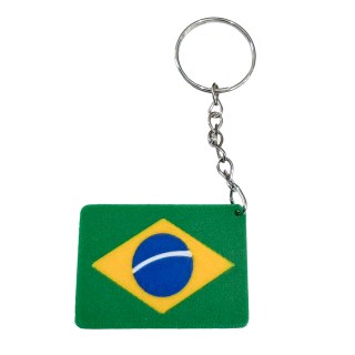 Kit 10 Chaveiros Bandeira do Brasil – Impressão 3D PLA em Ateliê Sulink